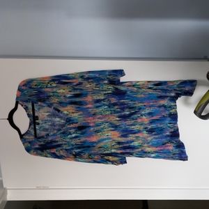 Colourful tunic, 2X, worn twice